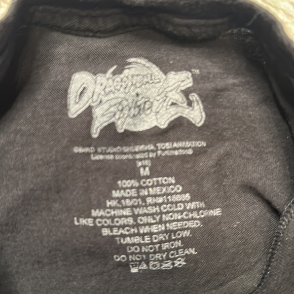 DragonBall Z Fighterz T Shirt size Small (Medium) Black Juniors - Picture 3 of 4